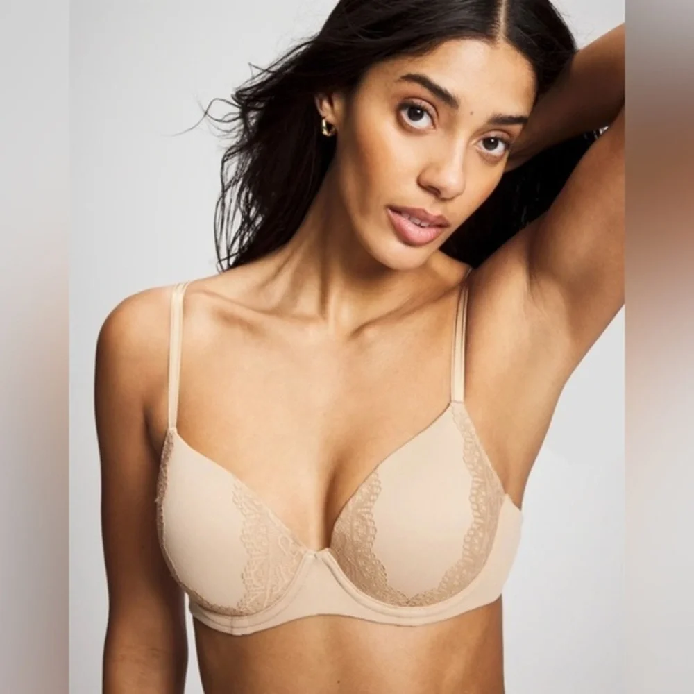 NWT Soma Enchanting Lace Bra in Warm Amber 40D